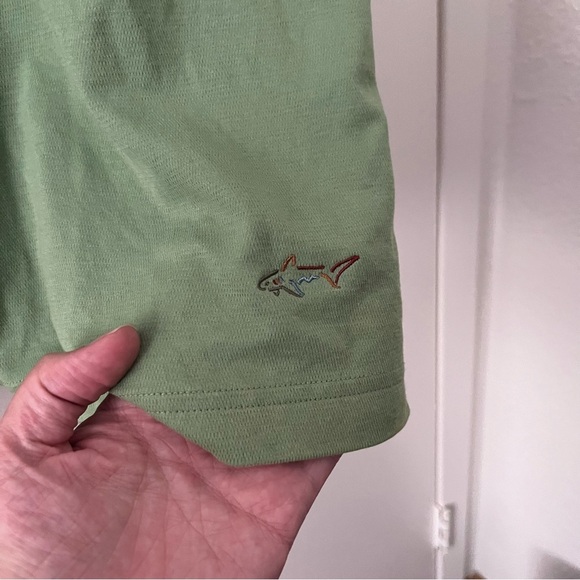 Greg Norman Men’s Play Dry Performance Mesh Polo Green Short Sleeve XXL - Picture 2 of 12